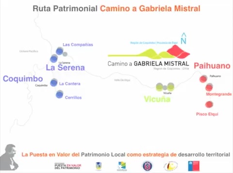 Ruta Patrimonial Camino a Gabriela Mistral
